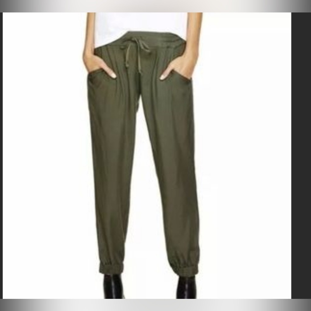 Aritzia Sunday Best Feliz Pant Dark Olive Green Medium